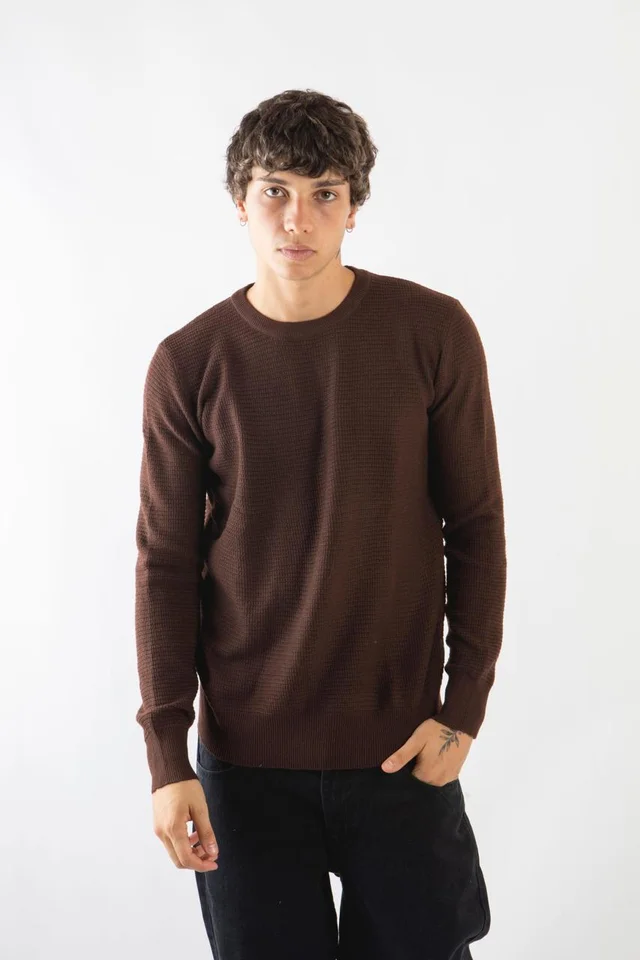 90823 - SWEATER TRAMADO