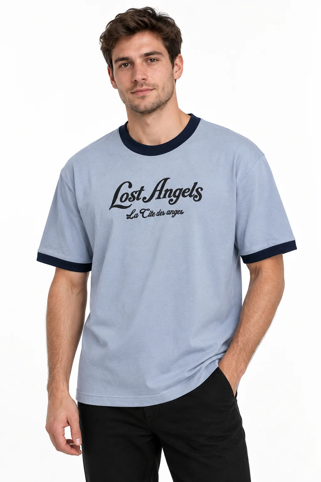 85475 - REMERA ESTAMPADA 24/1 PUÑITO