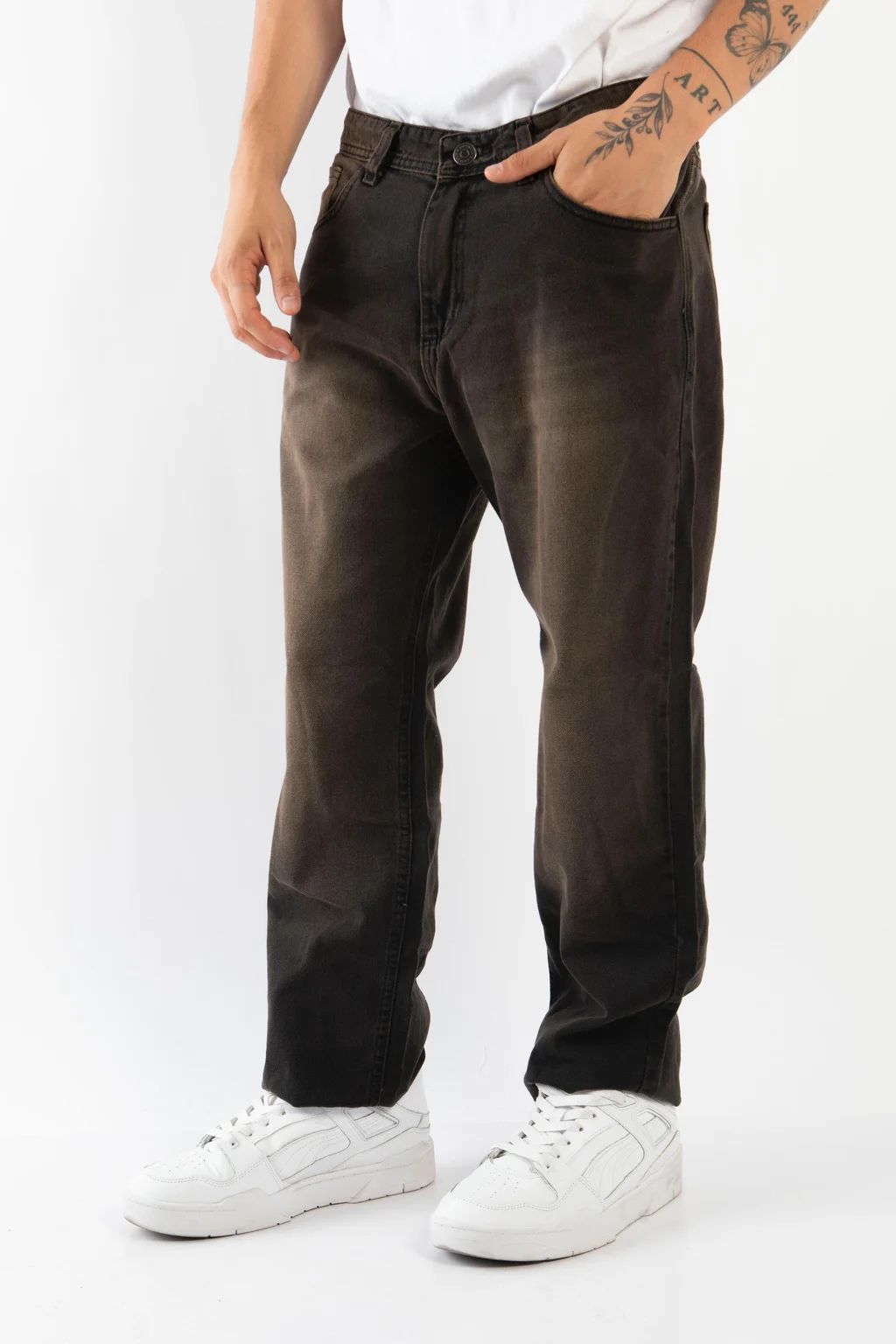 96037 - JEAN RELAXED BLACK