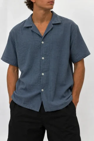 91610 - CAMISA LINO MANGA CORTA - Vista 5