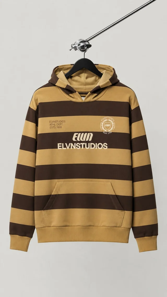 93942 - CANGURO RAYADO ESTAMPADO DOBLE EST.