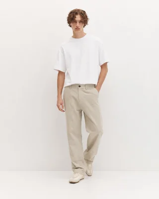 93709 - PANTALON CHINO DE LINO IMP. - Vista 5