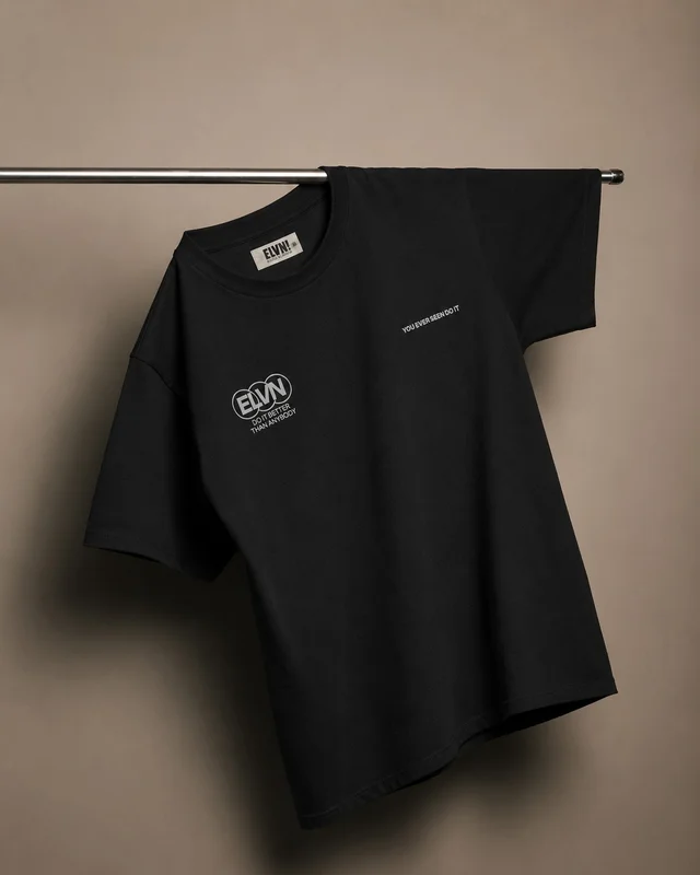 85423 - REMERA BERLIN 24/ ELVN DOBLE ESTAMPA