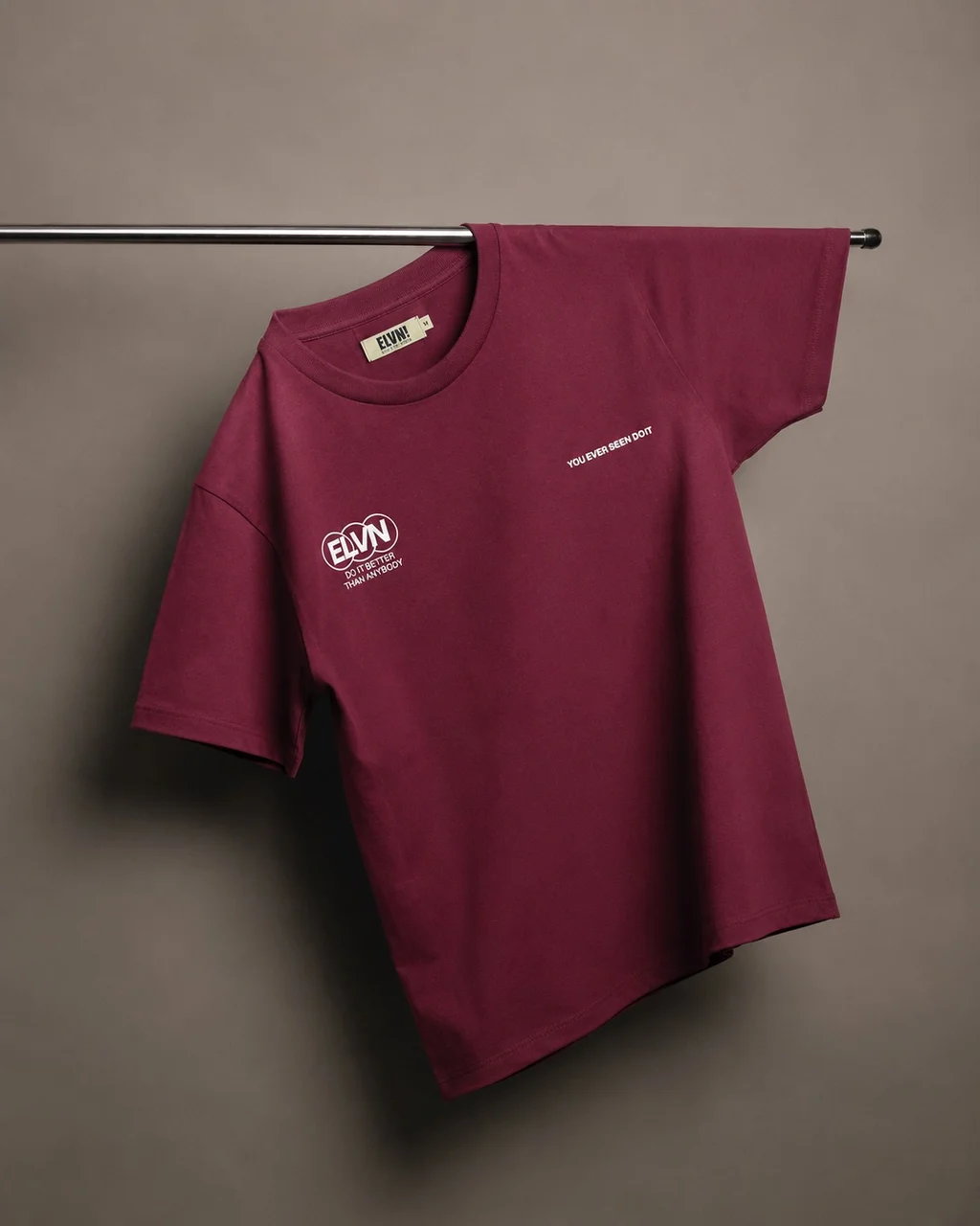 85423 - REMERA BERLIN 24/ ELVN DOBLE ESTAMPA