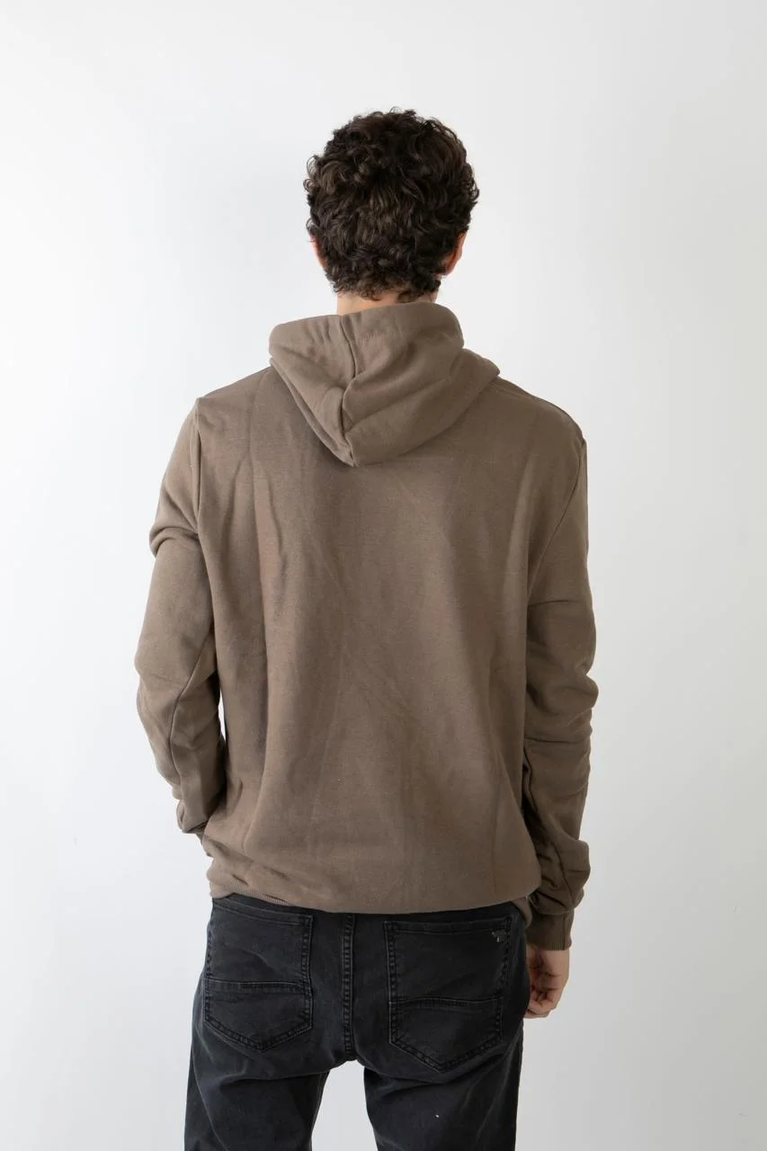 92980 - BUZO C/CAP RUST LISO