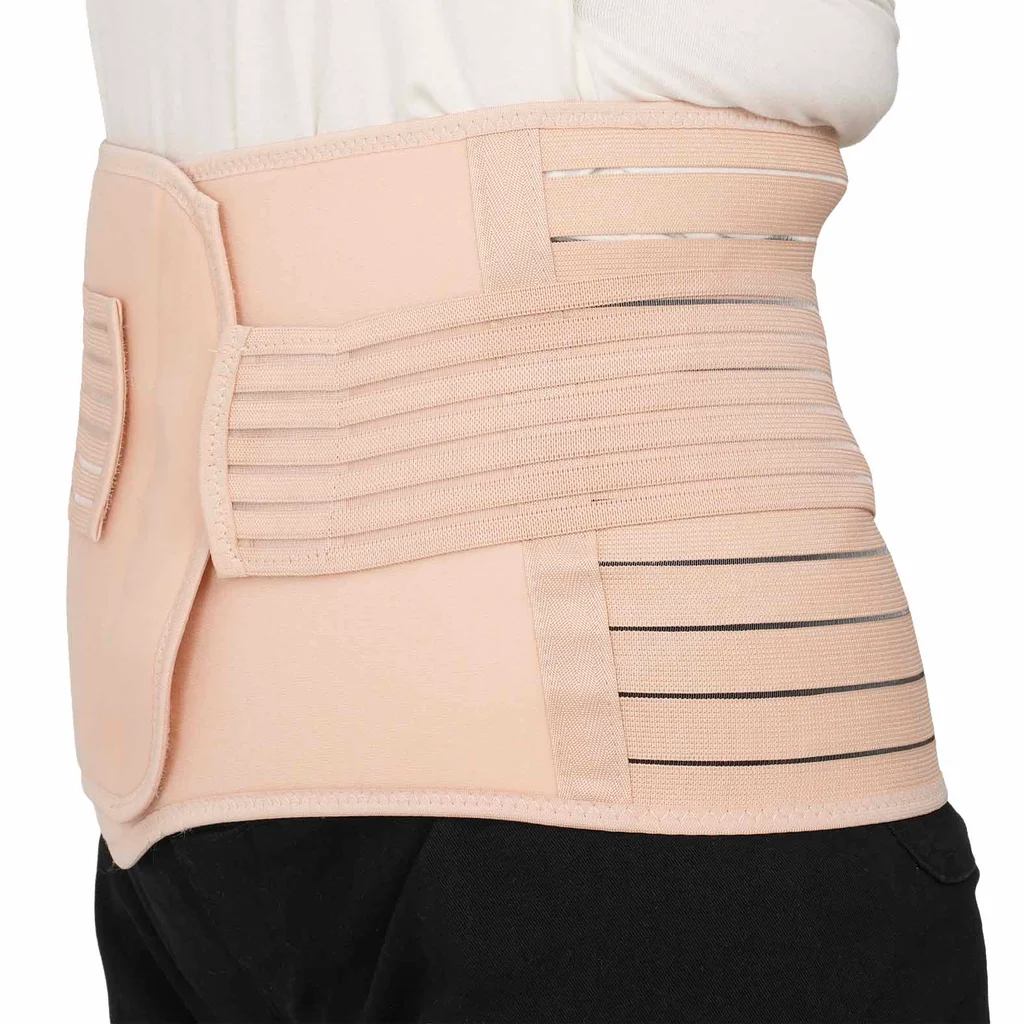 FAJA POST PARTO CON DOBLE AJUSTE ANATOMICA, VELCRO AFELPADO