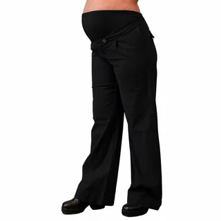 PANTALON DE VESTIR DE GABARDINA ELASTIZADO CON PINZA DE DISEÑO Y CINTURA IRREGULAR, FAJA DE ALGODON ELASTIZADO - Vista 6