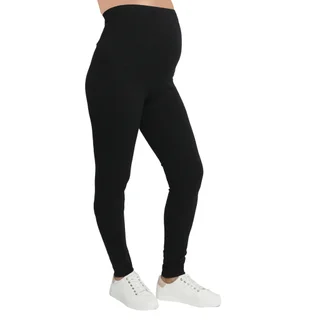 CALZA ALGODON CON PIERNA SIN COSTURA FAJA ALTA - Vista 1