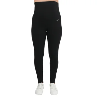 CALZA ALGODON CON PIERNA SIN COSTURA FAJA ALTA - Vista 2