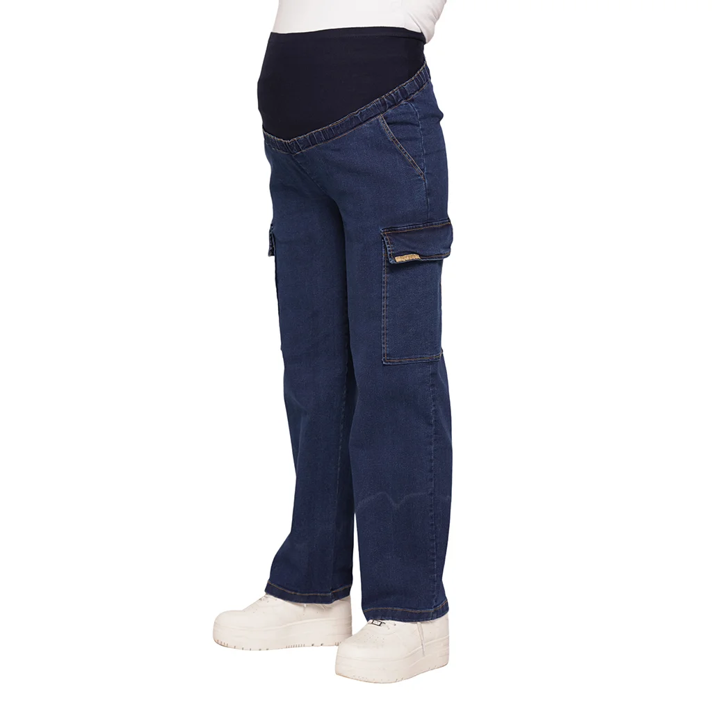 JEAN CARGO FAJA CRUZADA ALGODONEN ESPALDA