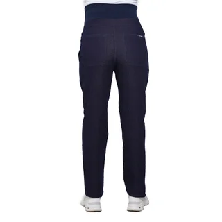 JEAN RECTO LAVADO AZUL ESTATICO. FAJA ALGODON ELASTIZADO - Vista 3