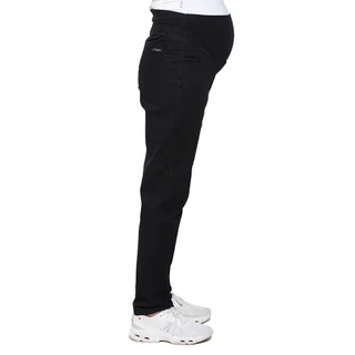 PANTALON GABARDINA ELASTIZADA, CORTE NAUTICO CON FAJA ELASTIZADA EN LA PANZA - Vista 2