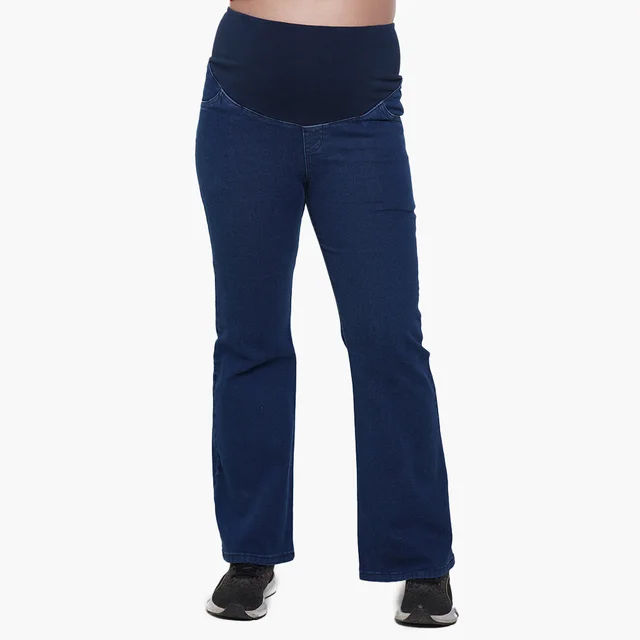 JEAN OXFORD AZUL FAJA ALGODON ELASTIZADA DOBLE REFORZADA