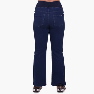 JEAN OXFORD AZUL FAJA ALGODON ELASTIZADA DOBLE REFORZADA - Vista 3