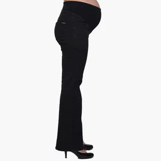 JEAN OXFORD NEGRO CON FAJA ALGODON ELASTIZADA DOBLE - Vista 2