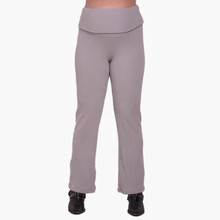 CALZA MORLEY FRIZADA CON FAJA ALTA REBATIBLE - Vista 1
