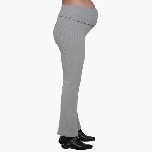 CALZA MORLEY FRIZADA CON FAJA ALTA REBATIBLE