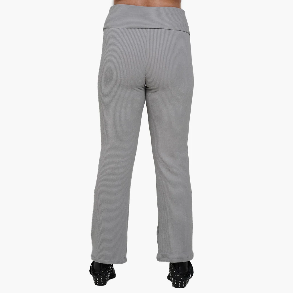 CALZA MORLEY FRIZADA CON FAJA ALTA REBATIBLE