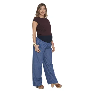 REMERA MICROMORLEY ELASTIZADO CON RECORTES LATERALES Y SISTEMA DE AMAMANTAR - Vista 4