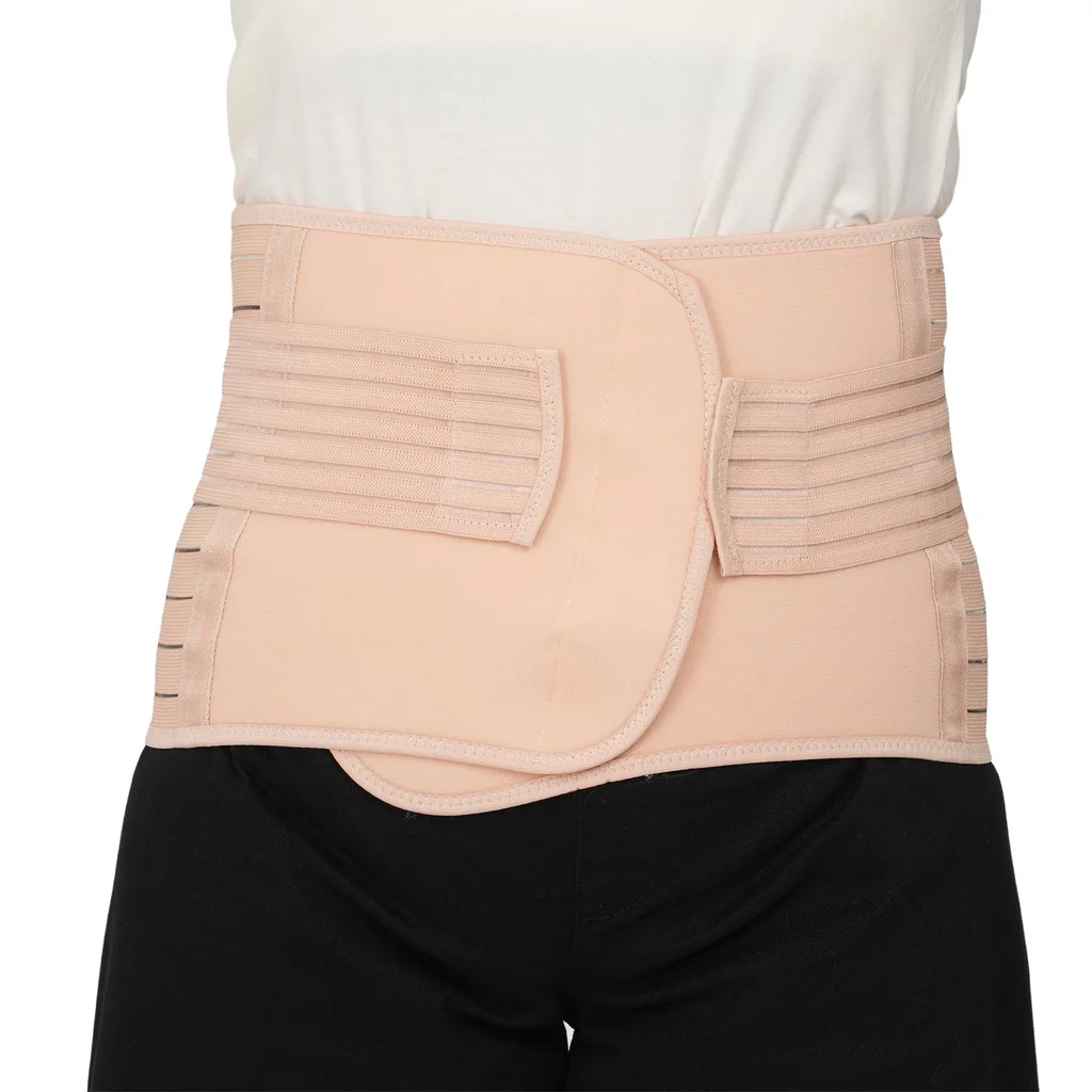 FAJA POST PARTO CON DOBLE AJUSTE ANATOMICA, VELCRO AFELPADO