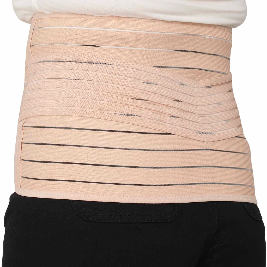 FAJA POST PARTO CON DOBLE AJUSTE ANATOMICA, VELCRO AFELPADO