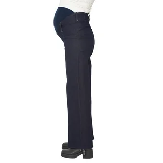 JEAN RECTO BLUE CON PESPUNTE DELANTERO Y FAJA DE ALGODON ELASTIZADA SOLO EN PANZA - Vista 3