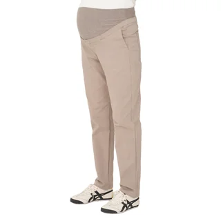PANTALON GABARDINA ELASTIZADA, CORTE NAUTICO CON FAJA ELASTIZADA EN LA PANZA - Vista 4