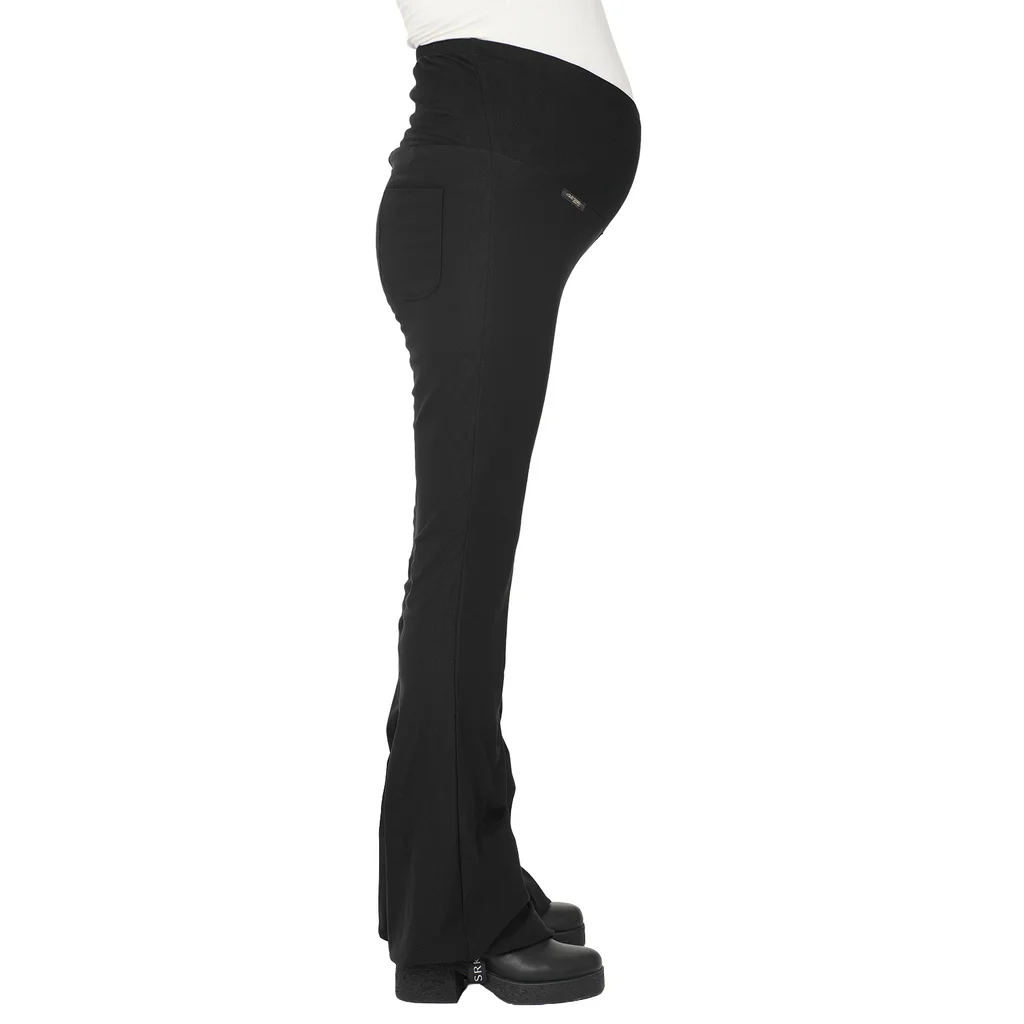 PANTALON OXFORD BENGALINA FAJA ALTA CRUZADA POR DELANTE