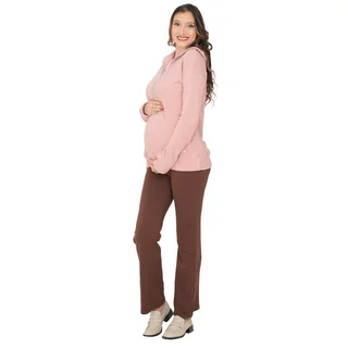 SWEATER LANILLA MORLEY CON CIERRE METALIZADO AMPLIO PARA AMAMANTAR - Vista 3