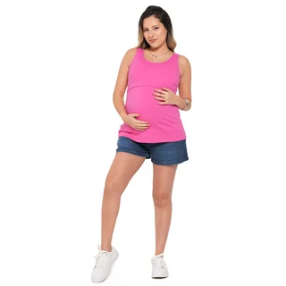 MUSCULOSA ALGODON ELASTIZADO CON SISTEMA PARA AMAMANTAR - Vista 3