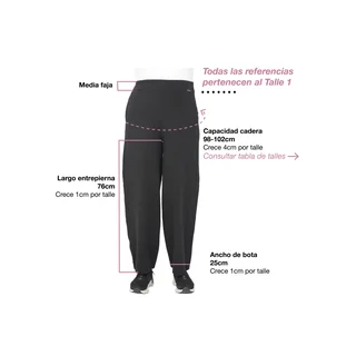 PANTALON JOGGIN ELASTIZADO PIERNA BEGGY - Vista 5