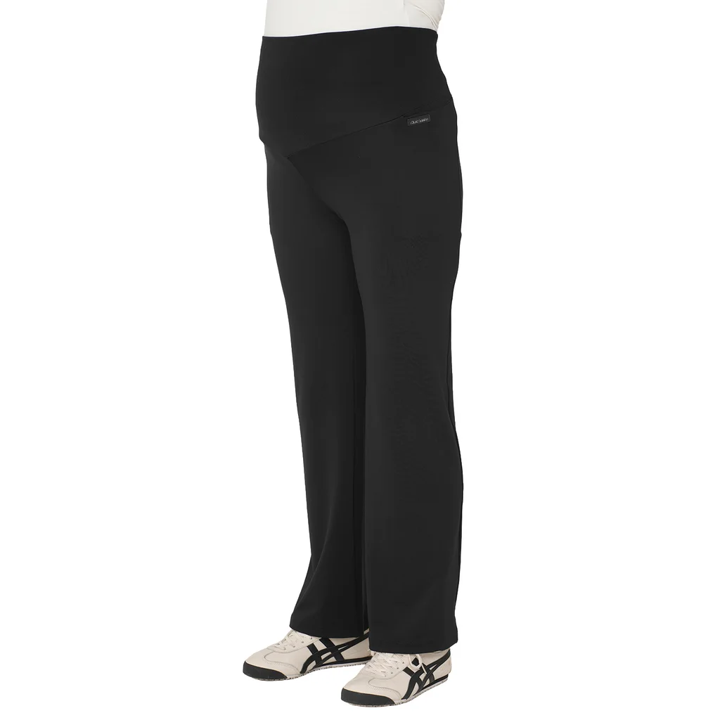 calza elastizada tipo yoga con bolsillos laterales y de uso reversible