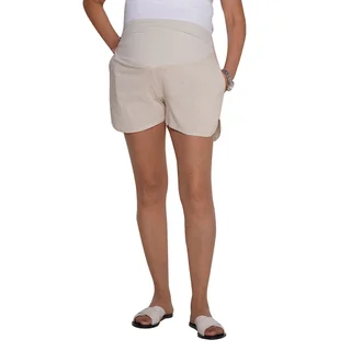 SHORT LINO ELASTIZADO CON FAJA ALGODON - Vista 1