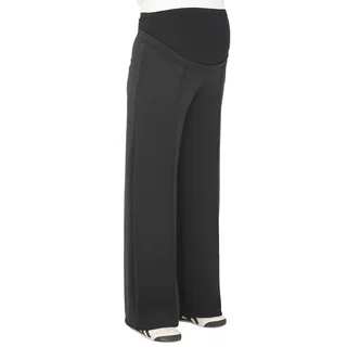 PANTALON JOGGINS CON PESPUNTE DELANTERO Y FAJA DE ALGODON ELASTIZADA. TELA SKUBA YOGA - Vista 2