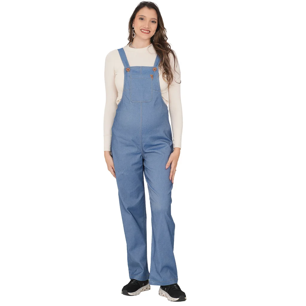 MONO BENGALINA SIMIL JEAN ELASTIZADA CON BOTA ANCHA