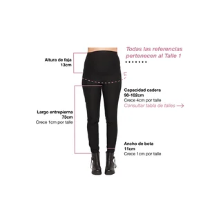 PANTALON BENGALINA FAJA ALTA - Vista 6