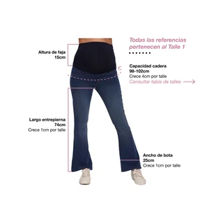 JEAN OXFORD CON FAJA ALTA CRUZADA - Vista 5