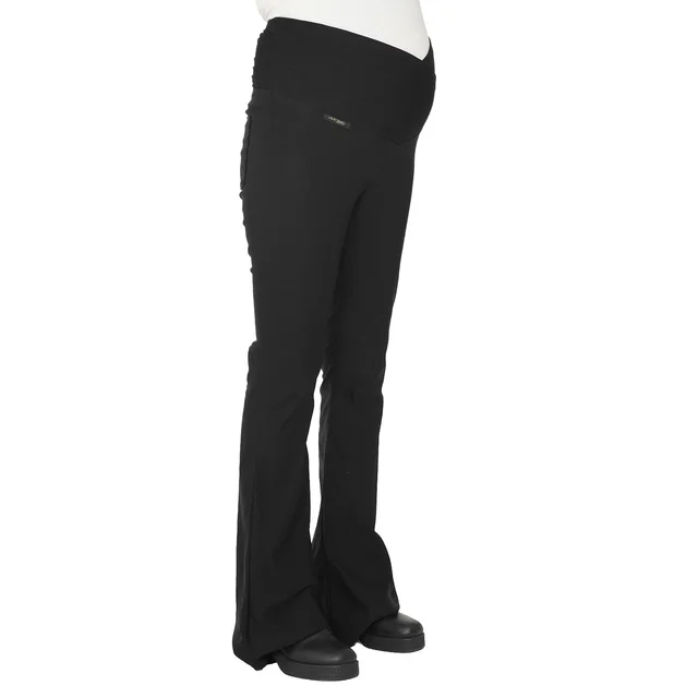 PANTALON OXFORD BENGALINA FAJA ALTA CRUZADA POR DELANTE