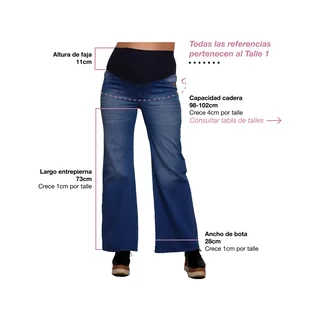 JEAN WIDE CON FAJA - Vista 5
