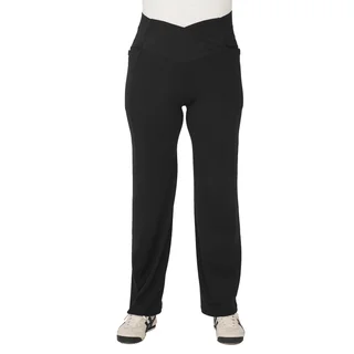 calza elastizada tipo yoga con bolsillos laterales y de uso reversible - Vista 2