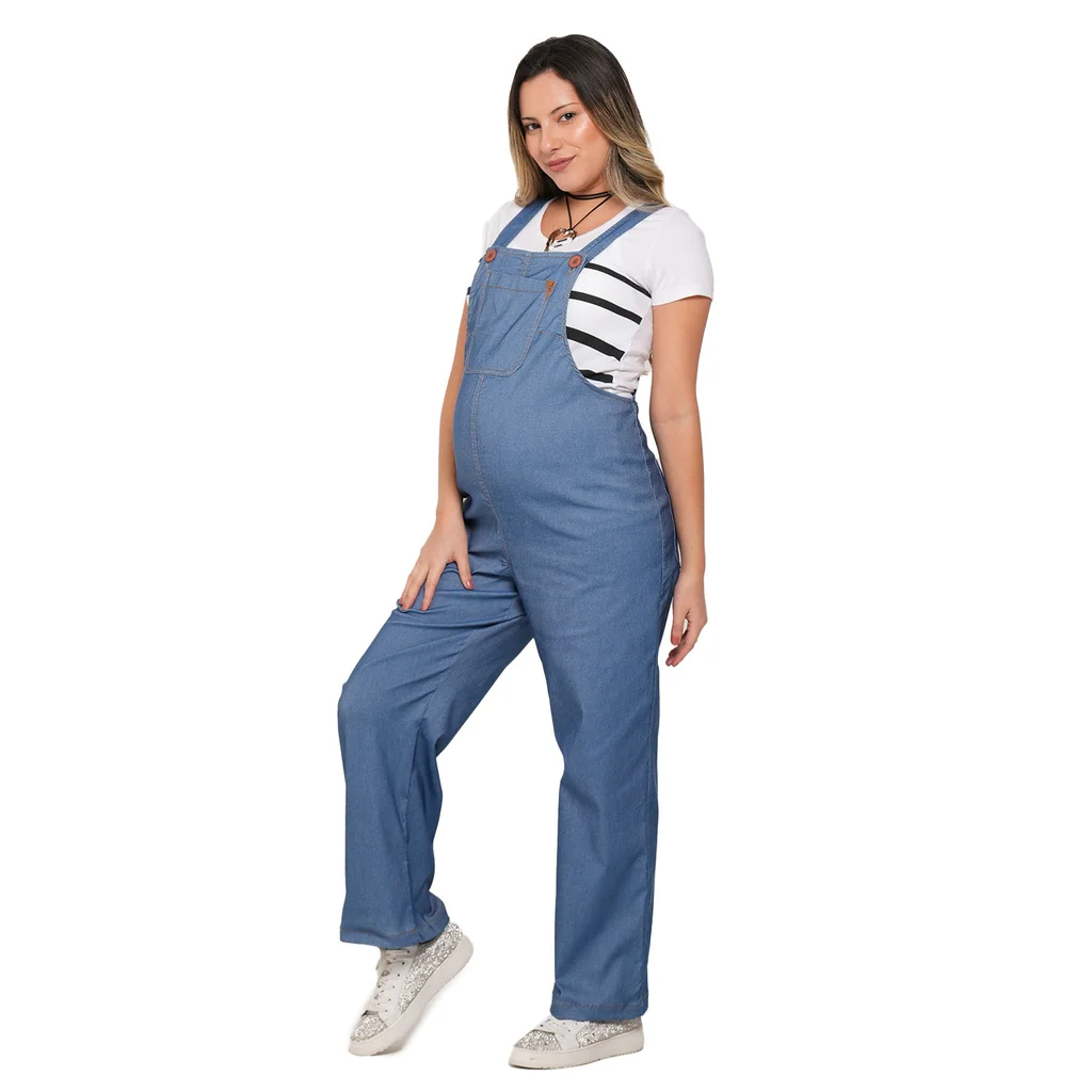 MONO BENGALINA SIMIL JEAN ELASTIZADA CON BOTA ANCHA