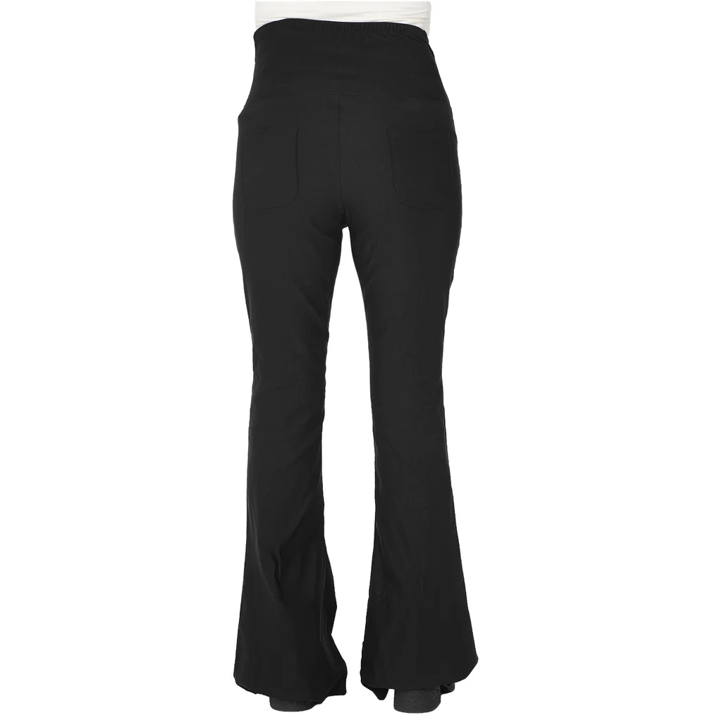 PANTALON OXFORD BENGALINA FAJA ALTA CRUZADA POR DELANTE