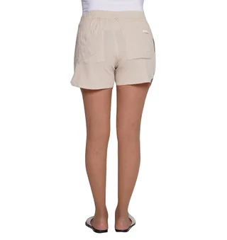 SHORT LINO ELASTIZADO CON FAJA ALGODON - Vista 3