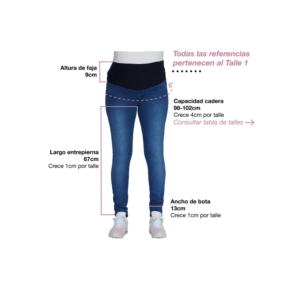 PANTALON JEAN SUPER ELASTIZADO