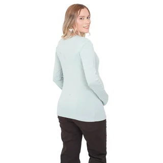 REMERA ELASTIZADA CON SOBRE DELANTERO PARA AMAMANTAR. ESPALDA ENTALLADA - Vista 3