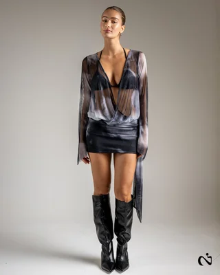 VESTIDO VITA ESTAMPADO - Vista 1