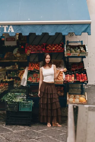 Pollera Saoirse - Vista 1