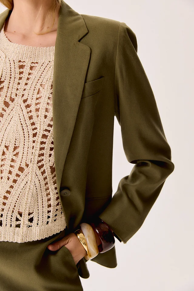 Blazer Olivo