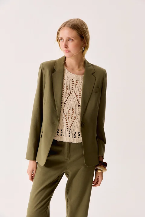 Blazer Olivo