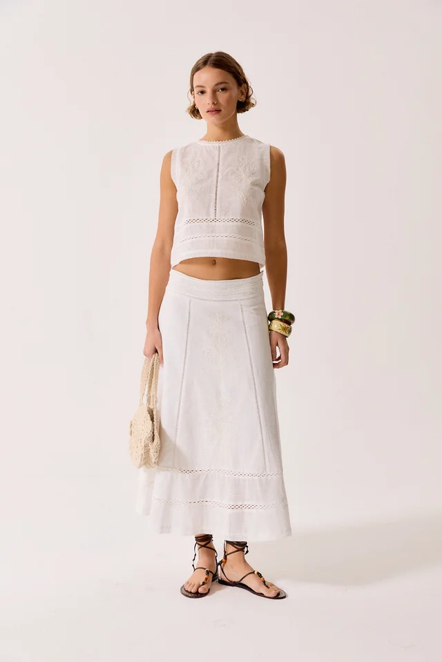 Pollera Algodoncillo